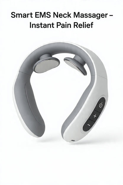 Smart EMS Neck Massager – Instant Pain Relief